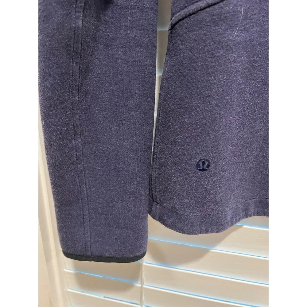 Lululemon Define Jacket Women's Size 8 Blue Full Zip‎ Athletic Fitted